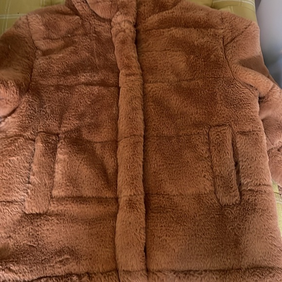 7 For All Mankind Faux Fur Jacket - Picture 5 of 8
